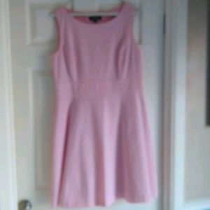 Sleeveless knee length lined dress